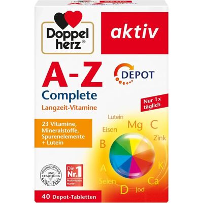 Doppelherz Active A-Z Komplett - Vitamine & Mineralstoff-Ergänzung Doppelherz Active A-Z Komplett - Vitamine & Mineralstoff-Ergänzung
