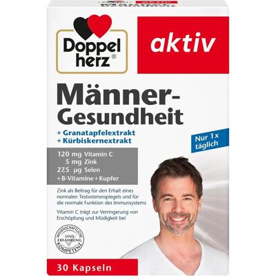 Doppelherz Markenmodell - Männer-Gesundheit Kapseln Doppelherz Markenmodell - Männer-Gesundheit Kapseln