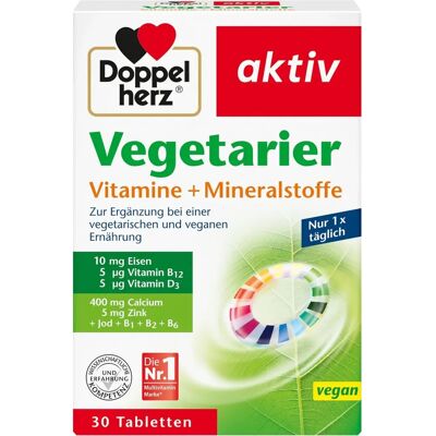 Doppelherz Markenmodell Varianten - Vitamine & Mineralien für Vegetarier Doppelherz Markenmodell Varianten - Vitamine & Mineralien für Vegetarier