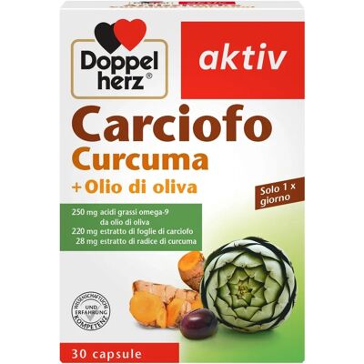 Doppelherz Artischocke & Kurkuma Kapseln 34,2 g Doppelherz Artischocke & Kurkuma Kapseln 34,2 g