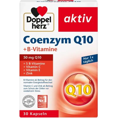 Doppelherz Coenzym Q10 + B Vitamine - Gélules Doppelherz Coenzym Q10 + B Vitamine - Gélules