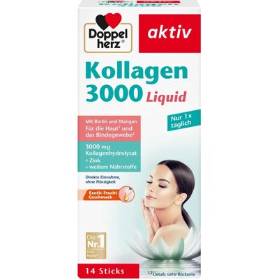 Doppelherz Doppelherz Kollagen 3000 Liquid - Haut, Haare, Nägel - Kollagen Ergänzung Doppelherz Doppelherz Kollagen 3000 Liquid - Haut, Haare, Nägel - Kollagen Ergänzung