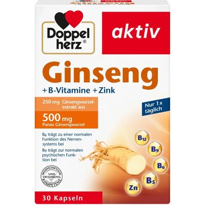 Doppelherz Doppelherz Gesundheit Energie & Leistung Ginseng Kapseln - Nahrungsergänzungsmittel Doppelherz Doppelherz Gesundheit Energie & Leistung Ginseng Kapseln - Nahrungsergänzungsmittel