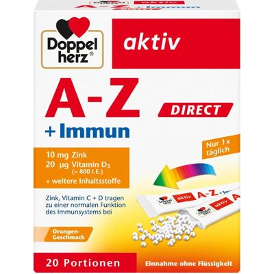 Doppelherz Marke A-Z+Immun DIREKT Pellets - Nahrungsergänzungsmittel Doppelherz Marke A-Z+Immun DIREKT Pellets - Nahrungsergänzungsmittel