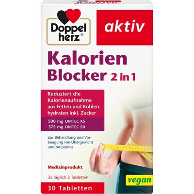 Doppelherz Modell - Kalorien Blocker 2-in-1 - Nahrungsergänzung Doppelherz Modell - Kalorien Blocker 2-in-1 - Nahrungsergänzung