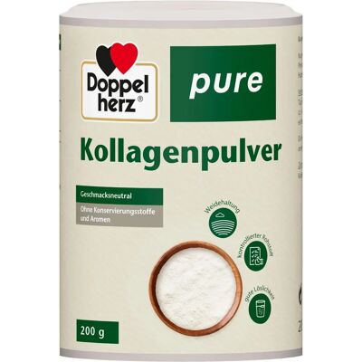 Doppelherz Kollagenpulver - Hochwertiges Rindercollagen, 200 g Doppelherz Kollagenpulver - Hochwertiges Rindercollagen, 200 g