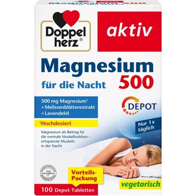 Queisser Pharma Doppelherz Magnesium 500 - Schlaftabletten Queisser Pharma Doppelherz Magnesium 500 - Schlaftabletten