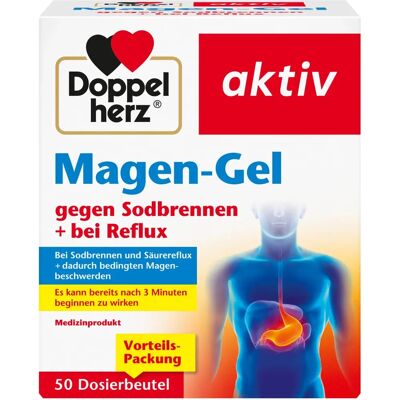 Doppelherz Natriumalginat Magen-Gel gegen Sodbrennen bei Reflux 50X10 ml Doppelherz Natriumalginat Magen-Gel gegen Sodbrennen bei Reflux 50X10 ml