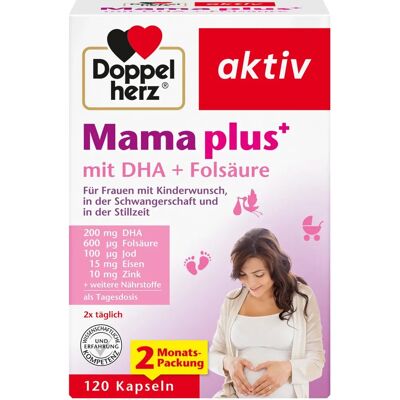 Doppelherz Márka Anya és Gyermek Kapszulák - Támogatás terhesség alatt Doppelherz Márka Anya és Gyermek Kapszulák - Támogatás terhesség alatt