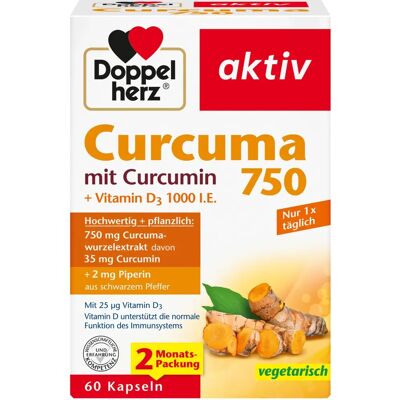 Doppelherz Doppelherz Gesundheit Kurkuma 750 Kapseln - Immun- & Zellschutz Doppelherz Doppelherz Gesundheit Kurkuma 750 Kapseln - Immun- & Zellschutz