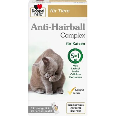Queisser Pharma GmbH & Co. KG Doppelherz für Tiere Anti-Hairball Complex Katzen - Nahrungsergänzung Queisser Pharma GmbH & Co. KG Doppelherz für Tiere Anti-Hairball Complex Katzen - Nahrungsergänzung