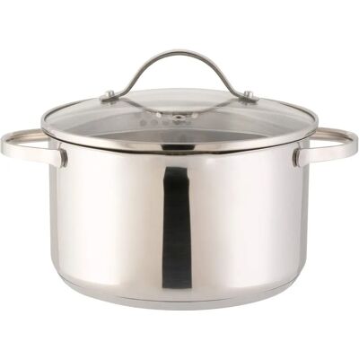 Axentia Pado RVS Kookpot - Inductie Geschikt - Ø 20cm - 3L Axentia Pado RVS Kookpot - Inductie Geschikt - Ø 20cm - 3L