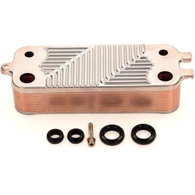 Échangeur de chaleur Worcester Bosch 87167719870 - Pièce pour chaudière à gaz Échangeur de chaleur Worcester Bosch 87167719870 - Pièce pour chaudière à gaz