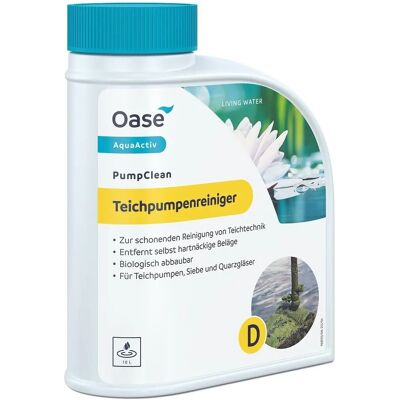 Oase PumpClean 500ml - Teichpumpenreiniger Oase PumpClean 500ml - Teichpumpenreiniger