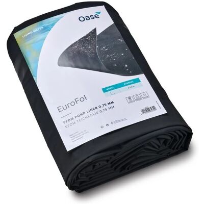 Oase EuroFol EPDM Teichfolie - Schwarz - 6m x 5m - Teichfolie Oase EuroFol EPDM Teichfolie - Schwarz - 6m x 5m - Teichfolie