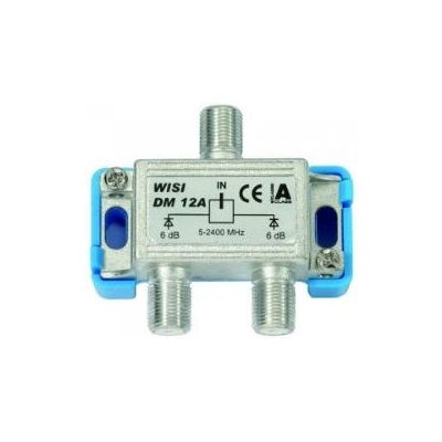 WISI DM 12 A Kabelverteiler Silber 2-Wege WISI DM 12 A Kabelverteiler Silber 2-Wege