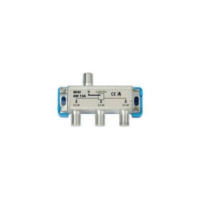 Wisi DM13A Kabelverteiler - 3-fach Sat, Blau, Silber - Kabelverteiler Wisi DM13A Kabelverteiler - 3-fach Sat, Blau, Silber - Kabelverteiler