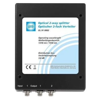 Wisi 74390 Kabelsplitter - Schwarz Wisi 74390 Kabelsplitter - Schwarz