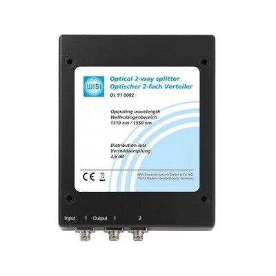 Wisi 74392 Kabelsplitter - Kabelsplitter - Schwarz Wisi 74392 Kabelsplitter - Kabelsplitter - Schwarz