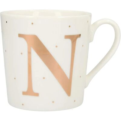 Depesche Mugg - Modell 5909.041 - Vit/Guld - 300 ml Depesche Mugg - Modell 5909.041 - Vit/Guld - 300 ml