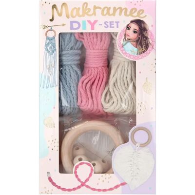 Depesche Kit de Macramé - Rose - Kit de Création pour Enfants - 3 Balles 8m 3mm - Publicité Depesche Kit de Macramé - Rose - Kit de Création pour Enfants - 3 Balles 8m 3mm - Publicité