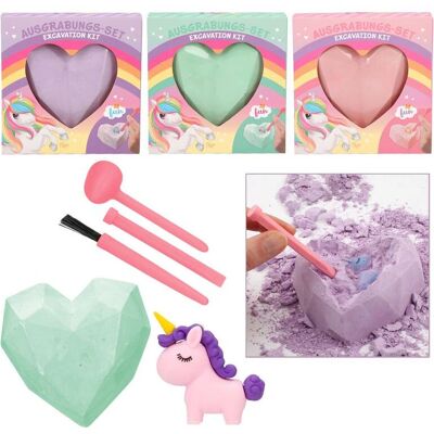 Depesche Ylvi - Einhorn Kinder-Baustellen-Set - Kids Excavation Kit Depesche Ylvi - Einhorn Kinder-Baustellen-Set - Kids Excavation Kit