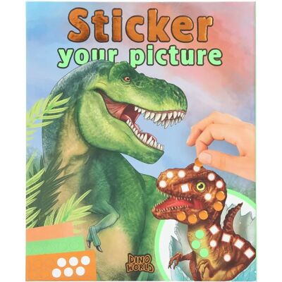 Dino World Stickerbuch - Dinosaurierbilder & Aufkleber Dino World Stickerbuch - Dinosaurierbilder & Aufkleber