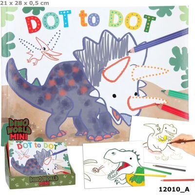 Livre de Coloriage Dino World - Stimule Créativité - Publicité Livre de Coloriage Dino World - Stimule Créativité - Publicité