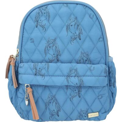 Schmidt Kleine Rucksack Miss Melody Blau Quilt - Rucksack Schmidt Kleine Rucksack Miss Melody Blau Quilt - Rucksack