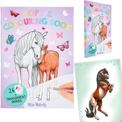 Depesche Miss Melody Farb- & Aquarellset - Pferdemotive - Geschenkidee Depesche Miss Melody Farb- & Aquarellset - Pferdemotive - Geschenkidee