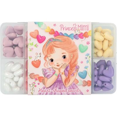 Princess Mimi - DIY Perlen-Set Herzen - Bastelset Princess Mimi - DIY Perlen-Set Herzen - Bastelset