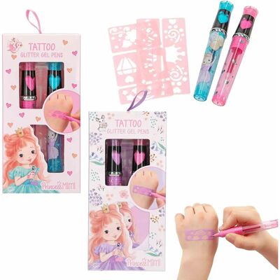 Princess Mimi - Tattoo Glitter Gel Pens - 0412324 Princess Mimi - Tattoo Glitter Gel Pens - 0412324