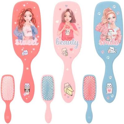 Brosse à cheveux TOPModel - Cutie Star - Convient à tous les types de cheveux - Publicité Brosse à cheveux TOPModel - Cutie Star - Convient à tous les types de cheveux - Publicité