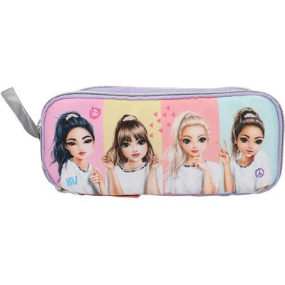 TOPModel Lilla Blyantveske med Rom - Pencil Case TOPModel Lilla Blyantveske med Rom - Pencil Case