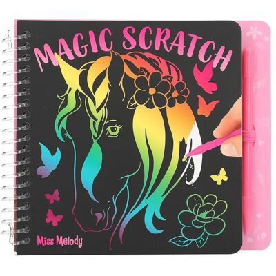 AMO Toys Miss Melody Mini Magic Livre à Gratter - Livre Créatif pour Enfants - Publicité AMO Toys Miss Melody Mini Magic Livre à Gratter - Livre Créatif pour Enfants - Publicité