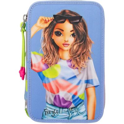 TOPModel Dreifach Federtasche - Reflektierende Akzente - 54 Stifte TOPModel Dreifach Federtasche - Reflektierende Akzente - 54 Stifte