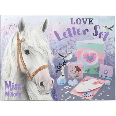 Miss Melody Liebesbrief-Set - Pferdefans Bastelset Miss Melody Liebesbrief-Set - Pferdefans Bastelset