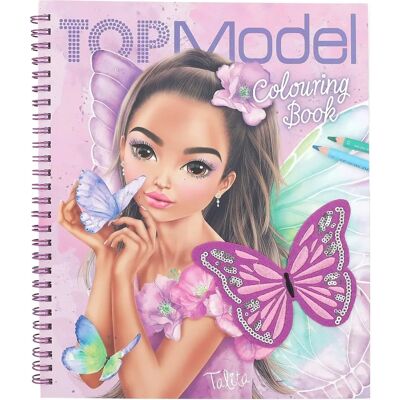 Top Model Topmodell Glitzer-Malbuch Fairy Love Top Model Topmodell Glitzer-Malbuch Fairy Love