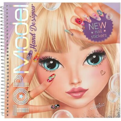 TOPModel Maak je eigen hand-ontwerp kleurboek - Kleurboek TOPModel Maak je eigen hand-ontwerp kleurboek - Kleurboek