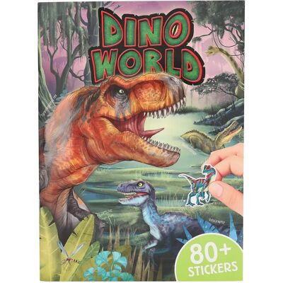 Livre de Stickers Dino World - Puzzle de Dinosaures Livre de Stickers Dino World - Puzzle de Dinosaures