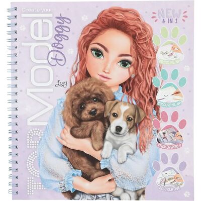 Livre de coloriage TOPModel chien - Livre pour enfants Livre de coloriage TOPModel chien - Livre pour enfants