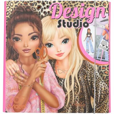 Top Model Topmodel Design Studio Fargeleggingsbok - Klistremerker Top Model Topmodel Design Studio Fargeleggingsbok - Klistremerker