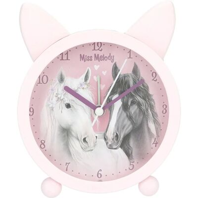Miss Melody - Sveglia - Rosa - Cavallo Fantasia - Silenziosa, Luce Miss Melody - Sveglia - Rosa - Cavallo Fantasia - Silenziosa, Luce