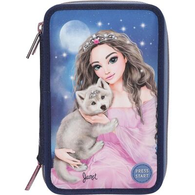 Topmodel - Trousse Triple LED Loup - Fournitures d'art - Publicité Topmodel - Trousse Triple LED Loup - Fournitures d'art - Publicité