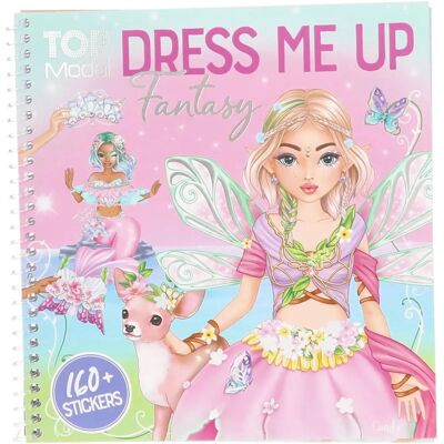 TOPModel Dress Me Up Fantasy Livre de Stickers - Cahier TOPModel Dress Me Up Fantasy Livre de Stickers - Cahier