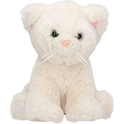 Chat en peluche TOPModel blanc 16 cm - Jouet en peluche - Publicité Chat en peluche TOPModel blanc 16 cm - Jouet en peluche - Publicité