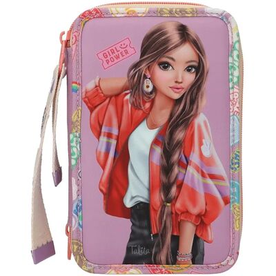 Trousse Depesche Topmodel Girl Power Violet - Storage Case - Publicité Trousse Depesche Topmodel Girl Power Violet - Storage Case - Publicité