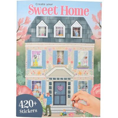 Depesche Skapa din egen Sweet Home klistermärksbok med 420 klistermärken Depesche Skapa din egen Sweet Home klistermärksbok med 420 klistermärken