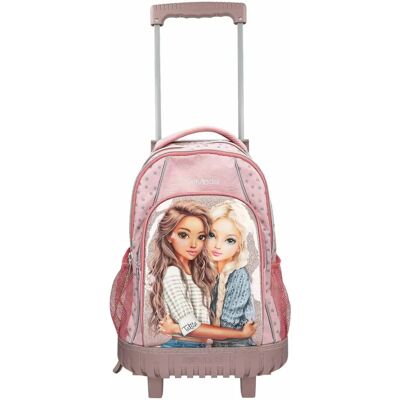 TOPModel - Schulrucksack-Trolley - Rosa - Backpack TOPModel - Schulrucksack-Trolley - Rosa - Backpack
