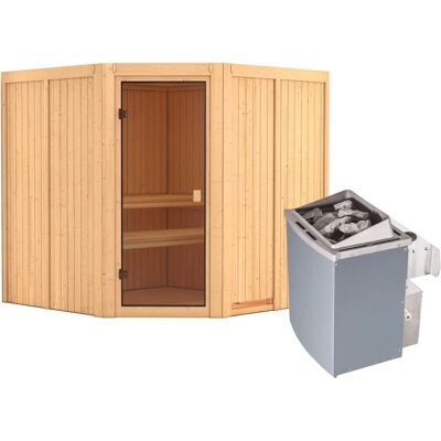 Woodfeeling Kotka Sauna mit Eckeinstieg - 5 Personen Woodfeeling Kotka Sauna mit Eckeinstieg - 5 Personen